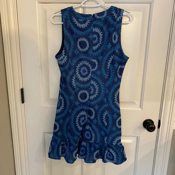 New! Ramy Brook Kathleen blue button front Dress nwot 33745 - Picture 4 of 9